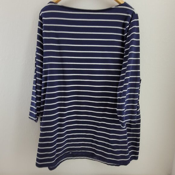 Ava & Viv Boatneck Tunic Top - Picture 2 of 8